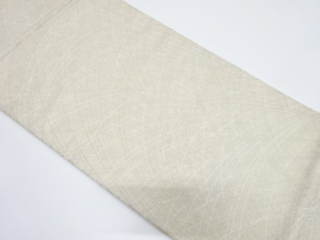 JAPANESE KIMONO / VINTAGE FUKURO OBI / SILK / WOVEN GRASS